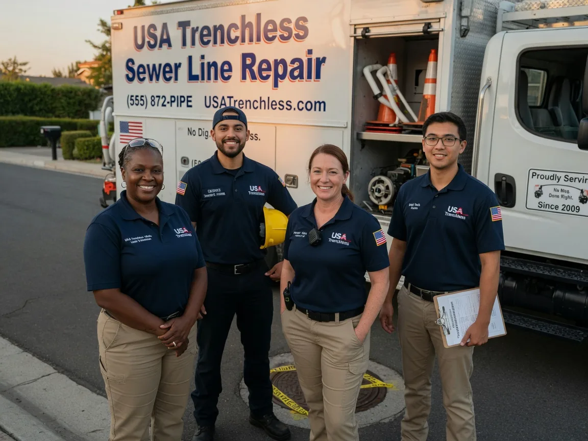 Sewer Line Repair company in Glasgow, DE